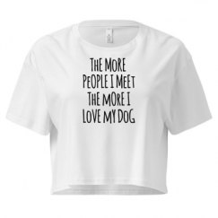 Ladies Festival Cali Crop Top Tee