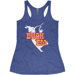 Ladies Slim Fit Super Soft Racerback Triblend Tank