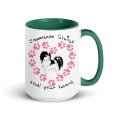 15oz Ceramic Mug with Color Inside