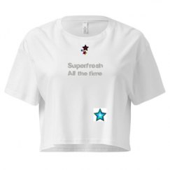 Ladies Festival Cali Crop Top Tee