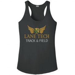 LT Track Ladies Athletic Performance Racerback Tank