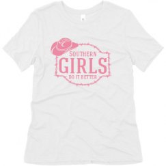 Ladies Relaxed Fit Super Soft Triblend Tee