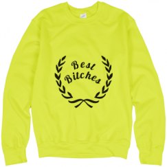 Unisex Neon Crewneck Sweatshirt