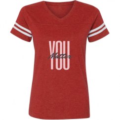 Ladies Relaxed Fit Vintage Sports Tee