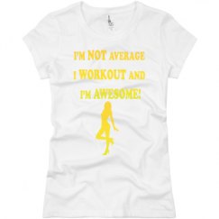 Ladies Slim Fit Basic Promo Jersey Tee