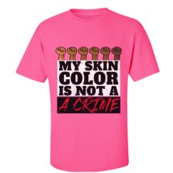 Unisex Ultra Cotton Safety Neon Crewneck Tee