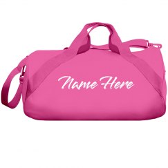 Custom Name Duffel Bag