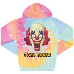 Unisex Tie-Dye Fleece Hoodie