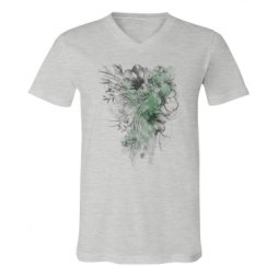 Unisex V-Neck Jersey Tee