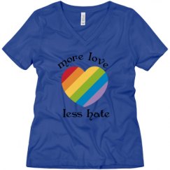 Ladies Relaxed Fit V-Neck Tee