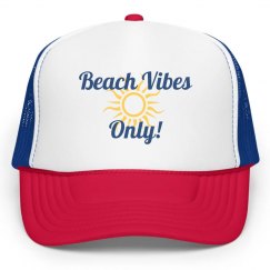 Beach Vibes Only Hat