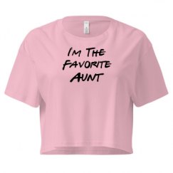 Ladies Festival Cali Crop Top Tee