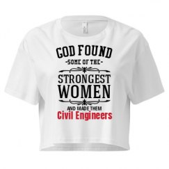 Ladies Festival Cali Crop Top Tee