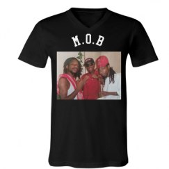 Unisex V-Neck Jersey Tee