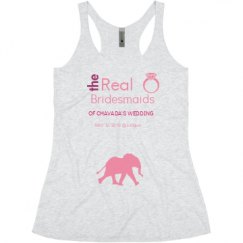 Ladies Slim Fit Super Soft Racerback Triblend Tank