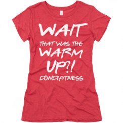 Ladies Slim Fit Super Soft Triblend Tee