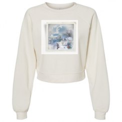 Women's Raglan Pullover Fleece