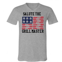 Unisex V-Neck Jersey Tee