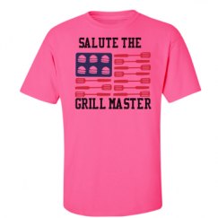 Unisex Ultra Cotton Safety Neon Crewneck Tee