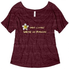 Ladies Flowy Slouchy Tee
