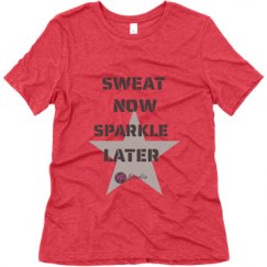 Ladies Relaxed Fit Super Soft Triblend Tee