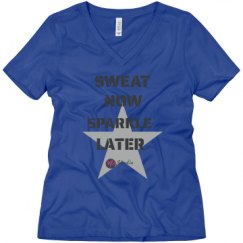 Ladies Relaxed Fit V-Neck Tee
