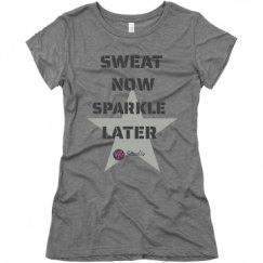 Ladies Slim Fit Super Soft Triblend Tee