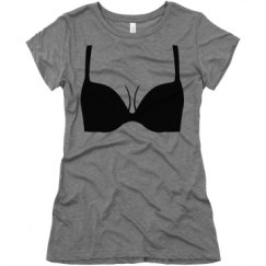 Ladies Slim Fit Super Soft Triblend Tee