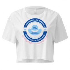 Ladies Festival Cali Crop Top Tee