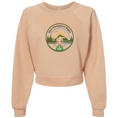 Women's Raglan Pullover Fleece