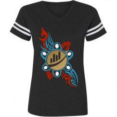 Ladies Relaxed Fit Vintage Sports Tee