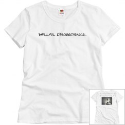 Willful Disobedience T-shirt