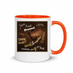 11oz Ceramic Mug with Color Inside