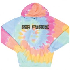 Unisex Tie-Dye Fleece Hoodie