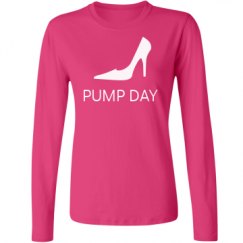 Ladies Relaxed Fit Basic Long Sleeve Tee