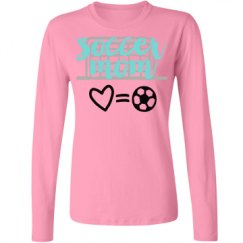 Ladies Relaxed Fit Basic Long Sleeve Tee