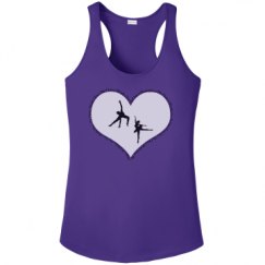 Ladies Athletic Performance Racerback Tank
