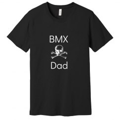 BMX Dad Skull Tshirt