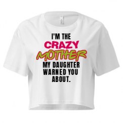 Ladies Festival Cali Crop Top Tee