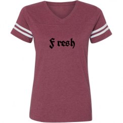 Ladies Relaxed Fit Vintage Sports Tee