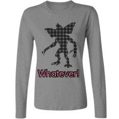 Ladies Relaxed Fit Basic Long Sleeve Tee