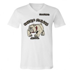 Unisex V-Neck Jersey Tee