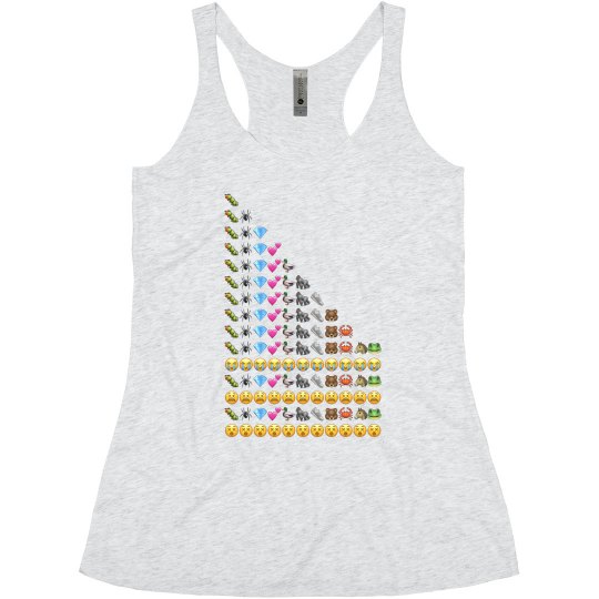 80 Day Obsession Cardio Flow Emoji Tank