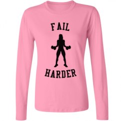 Ladies Relaxed Fit Basic Long Sleeve Tee