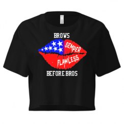 Ladies Festival Cali Crop Top Tee