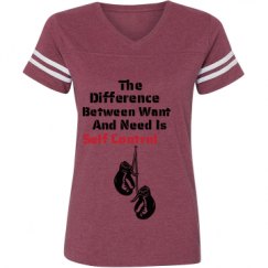 Ladies Relaxed Fit Vintage Sports Tee