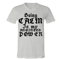 Unisex V-Neck Jersey Tee