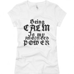 Ladies Slim Fit Basic Promo Jersey Tee