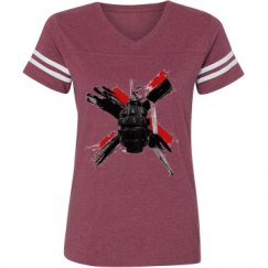 Ladies Relaxed Fit Vintage Sports Tee