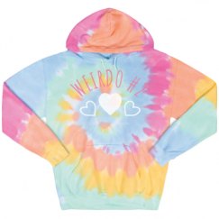 Unisex Tie-Dye Fleece Hoodie